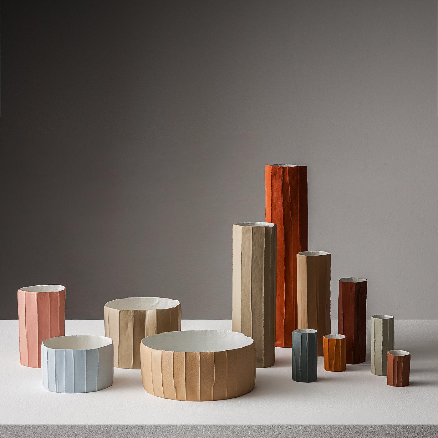 Ceramica Metropoli Set di 3 vasi mono multicolore