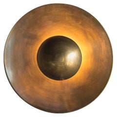 Metropolis Brass Sconce by Jan Garncarek