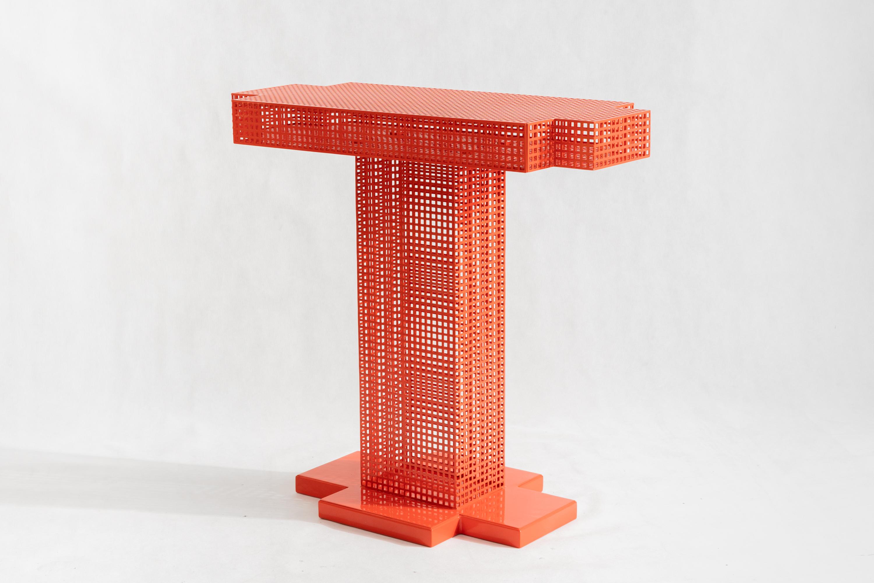 Post-Modern Metropolis Console by  Mati Sipiora For Sale