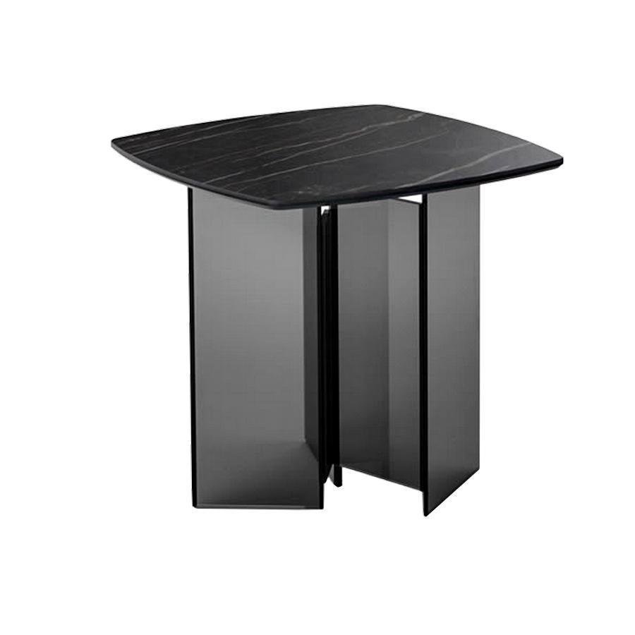Modern Metropolis Side Table, Designed by Giuseppe Maurizio Scutellà
