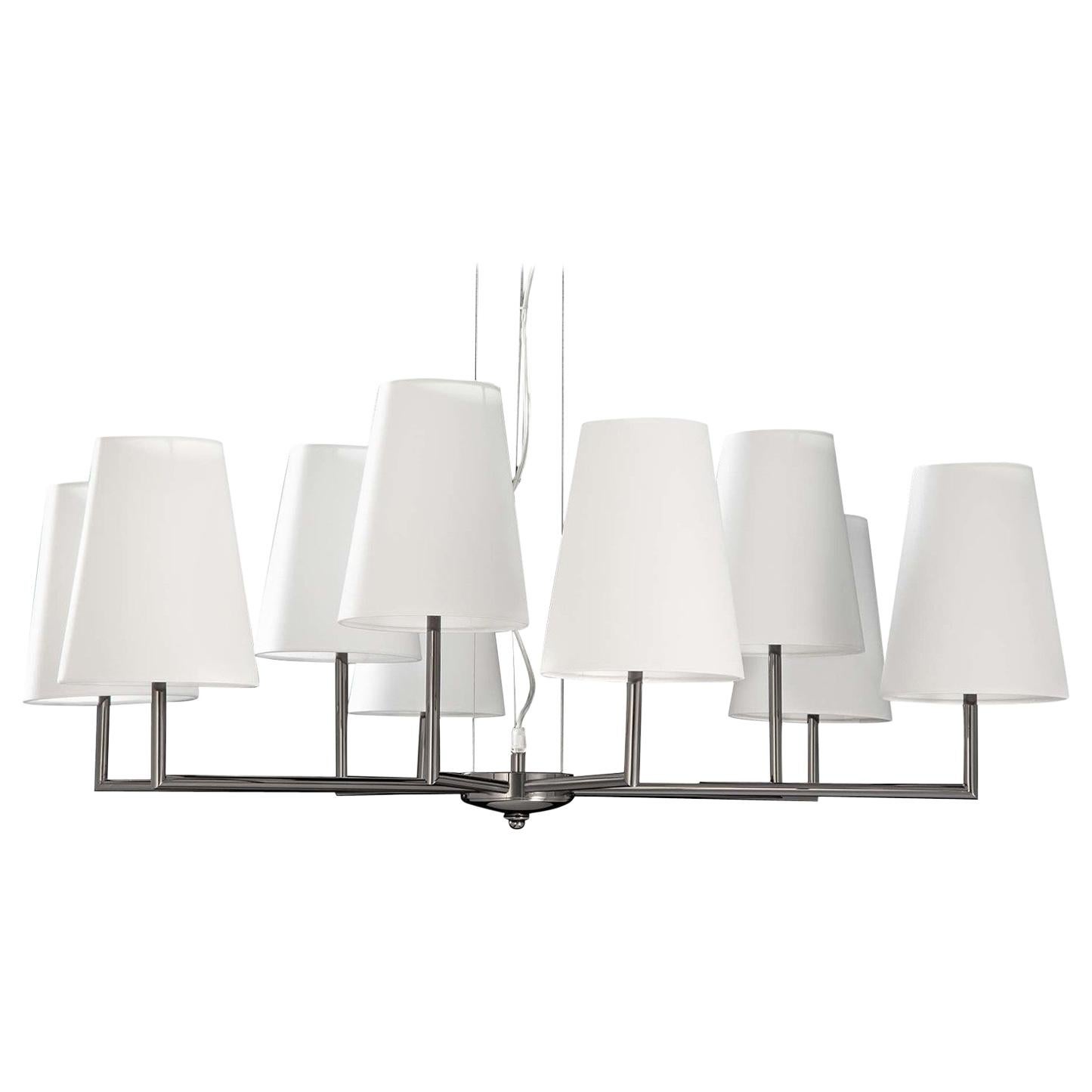 Metropolitan 9-Light Chandelier For Sale