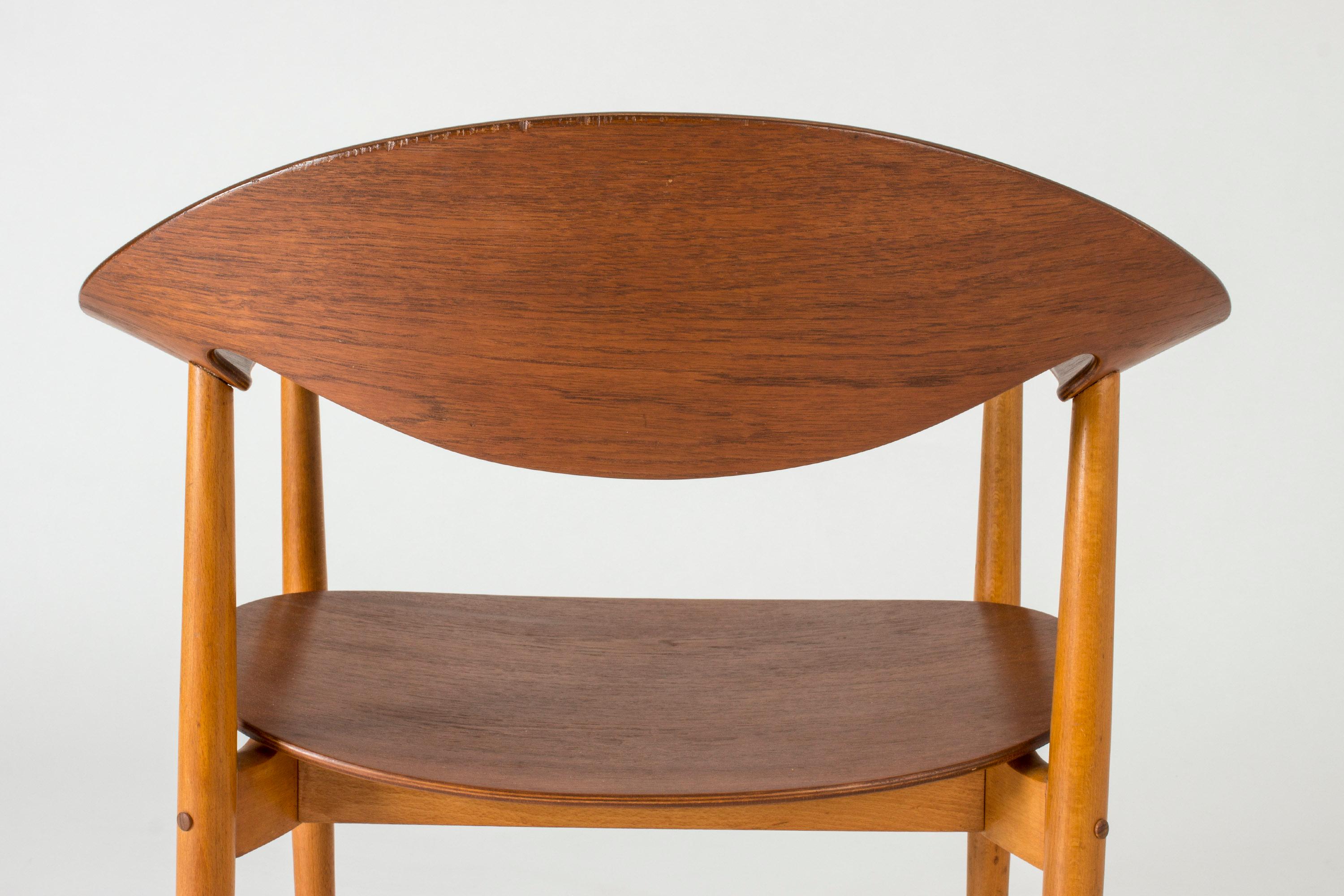 Teak “Metropolitan Chair” by Ejner Larsen & Aksel Bender Madsen