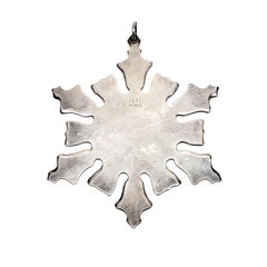 Metropolitan Museum of Art 'MMA' Snowflake Ornament, 1977