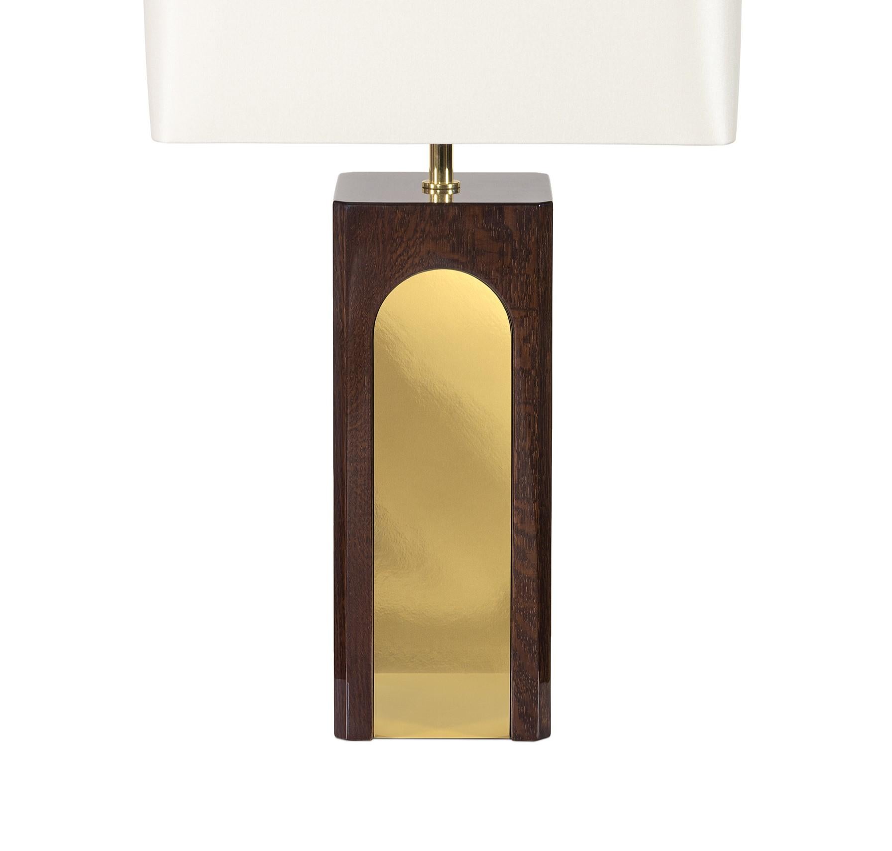 Autre Lampe de table Metropolitan en chêne par InsidherLand en vente
