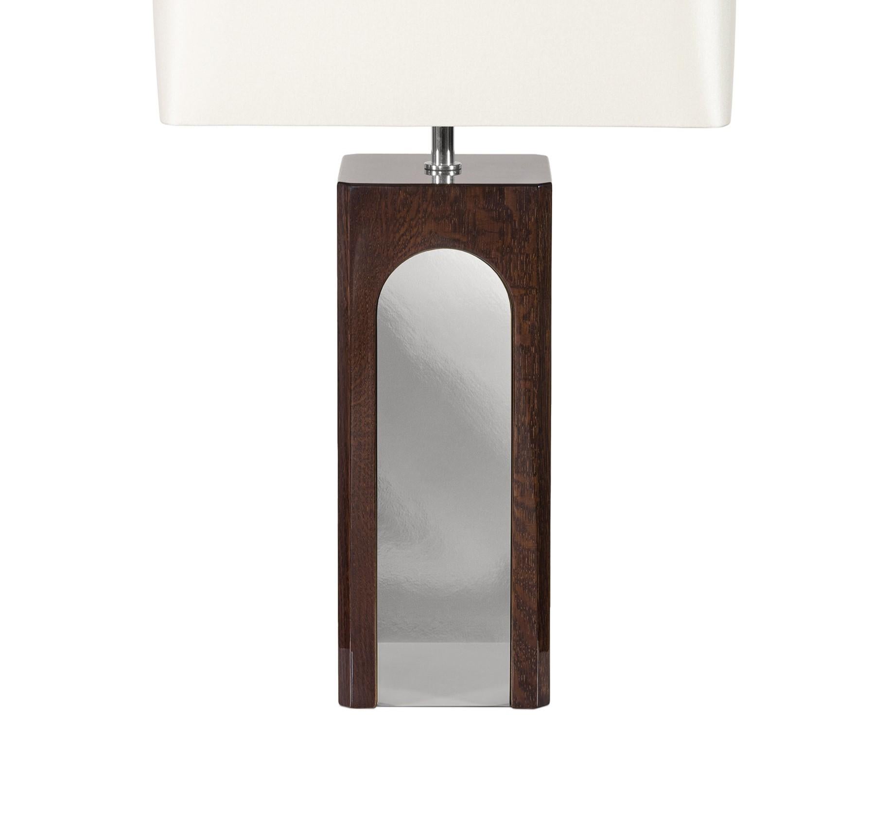 Autre Lampe de table Metropolitan en chêne par InsidherLand en vente