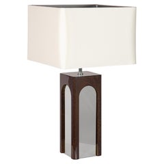 Lampe de table Metropolitan en chêne par InsidherLand