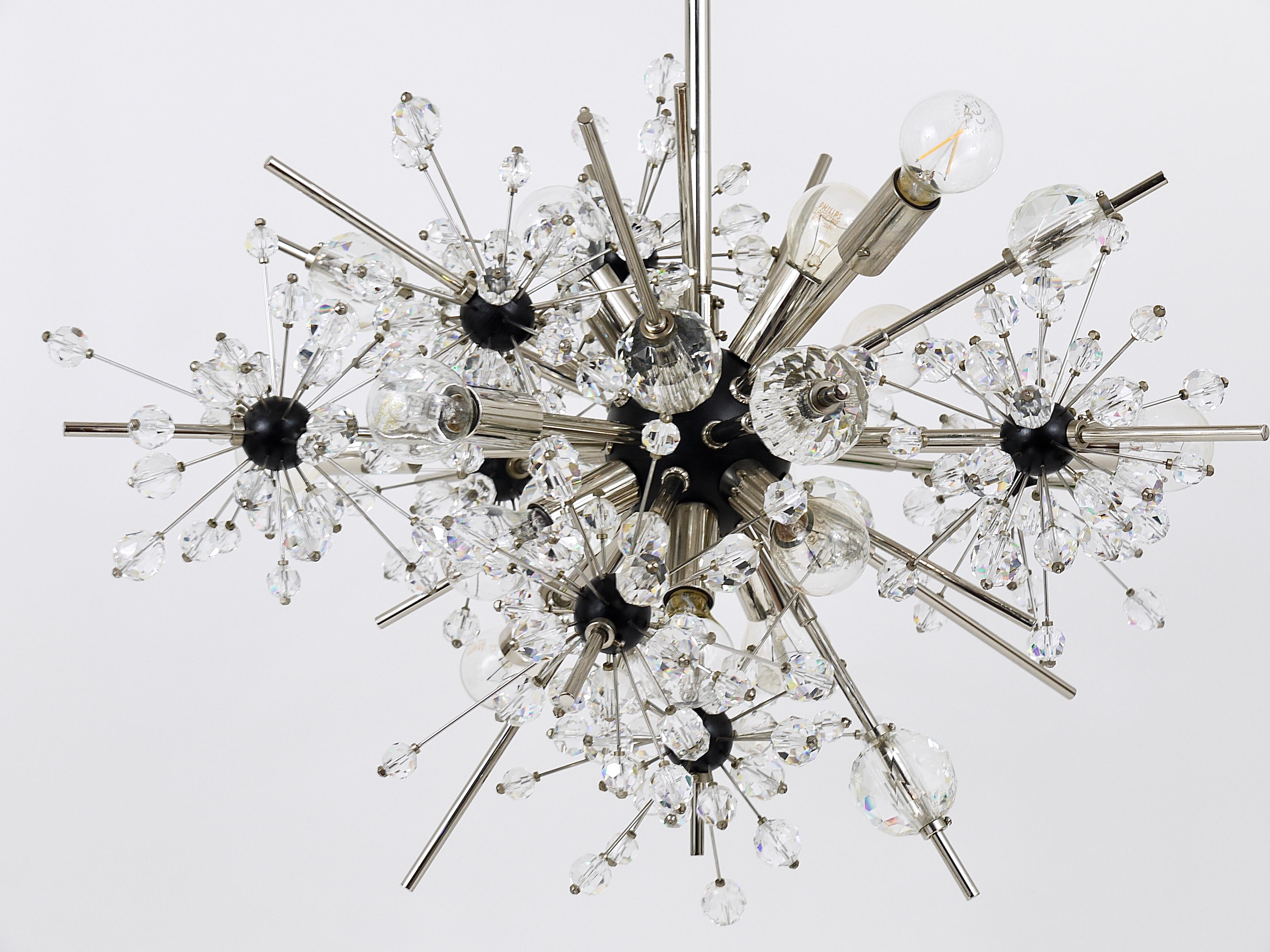 Metropolitan Opera Crystal Sputnik Chandelier, Hans Harald Rath, Lobmeyr Vienna 3