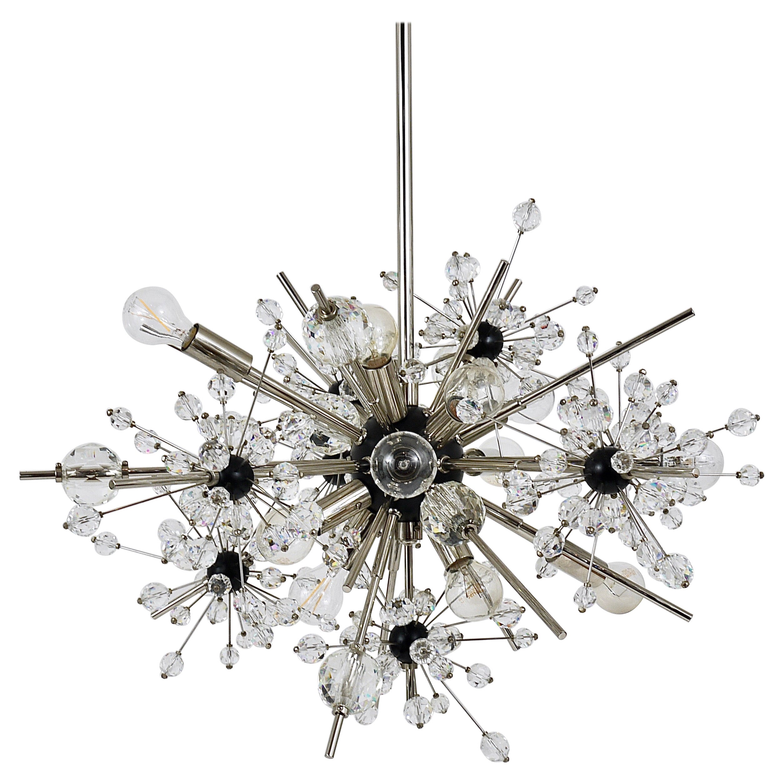 Metropolitan Opera Crystal Sputnik Chandelier, Hans Harald Rath, Lobmeyr Vienna