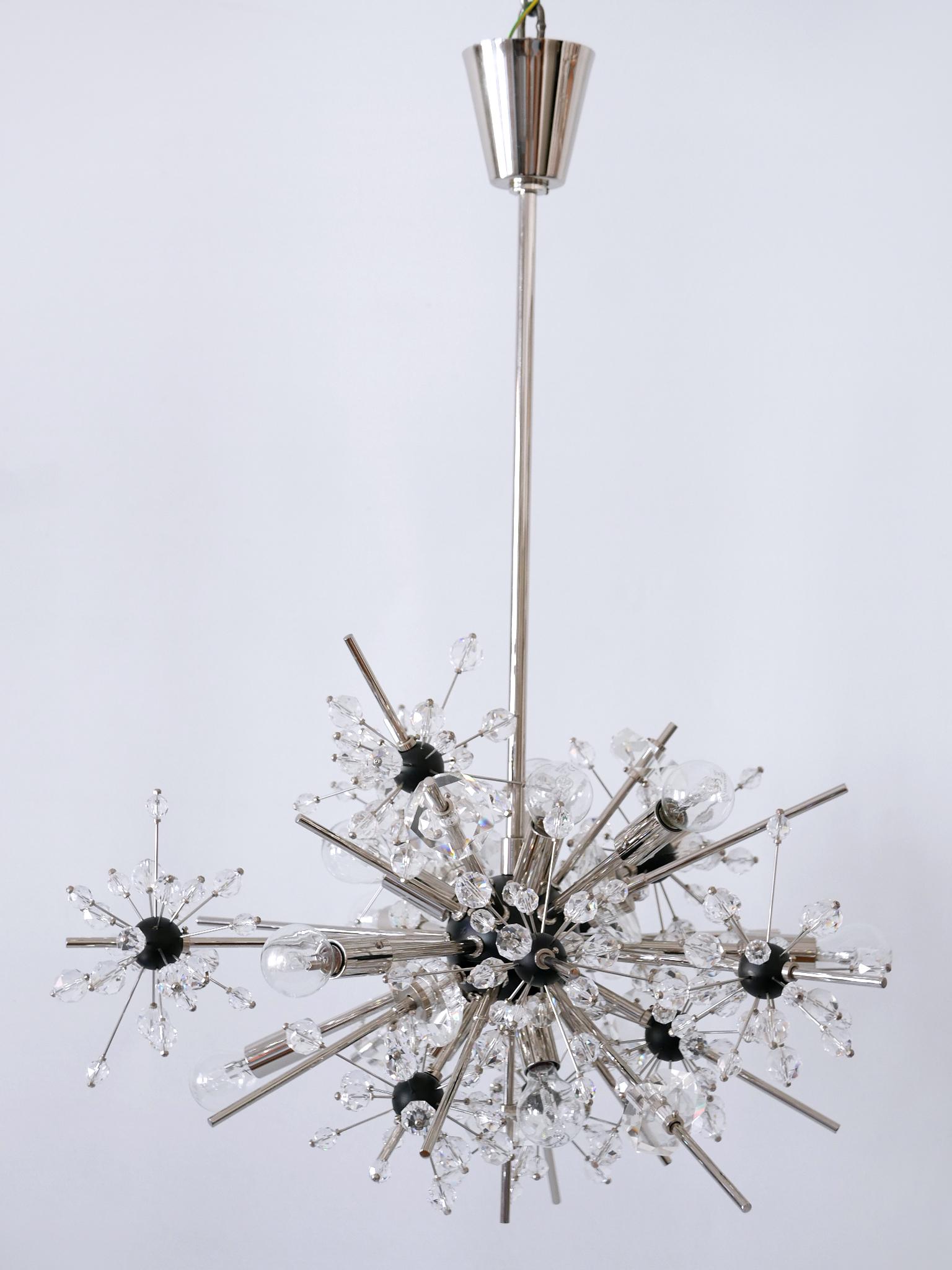 Mid-Century Modern Metropolitan Opera Foyer Chandelier by Hans Harald Rath for J. & L. Lobmeyr