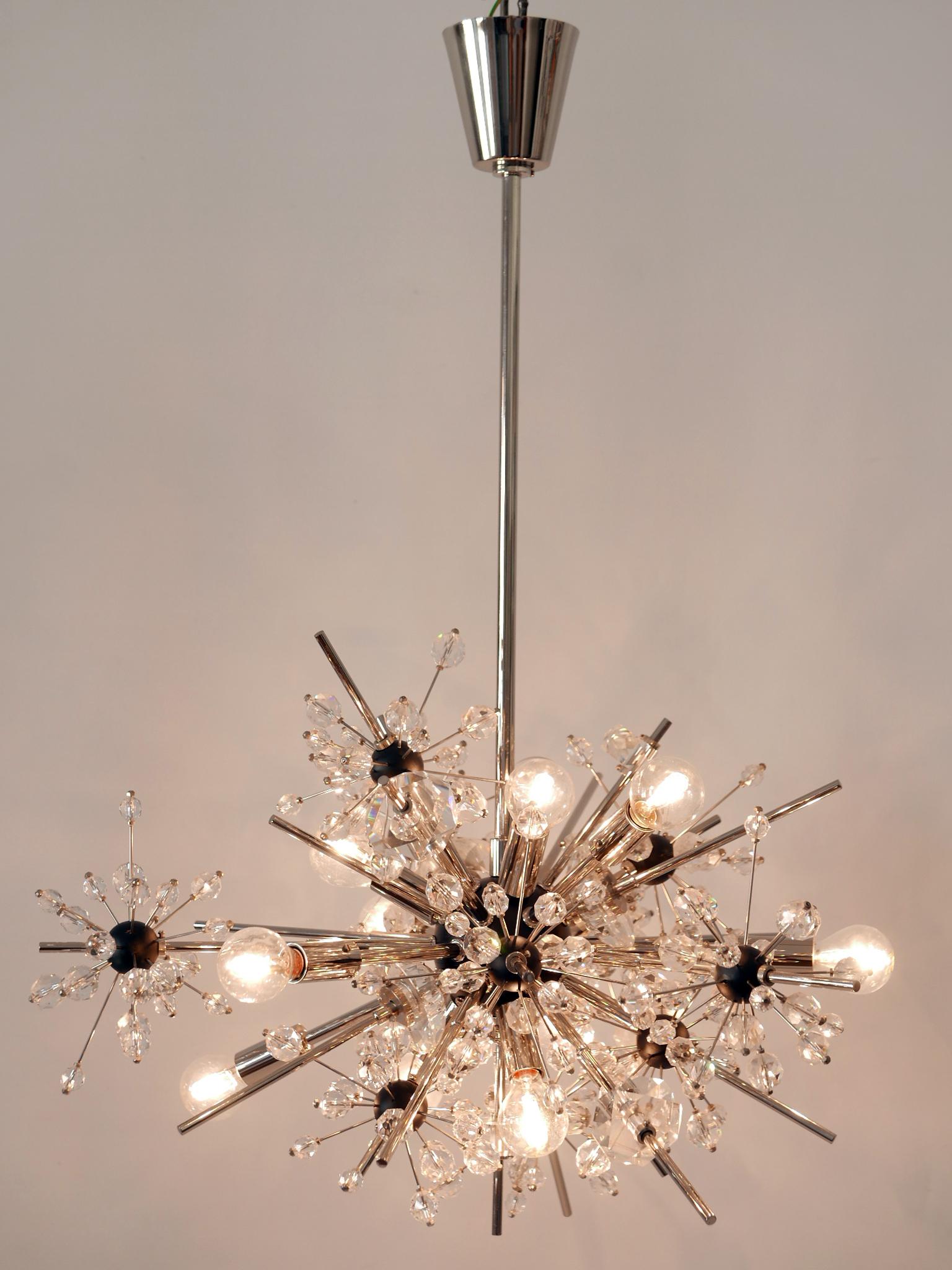Contemporary Metropolitan Opera Foyer Chandelier by Hans Harald Rath for J. & L. Lobmeyr