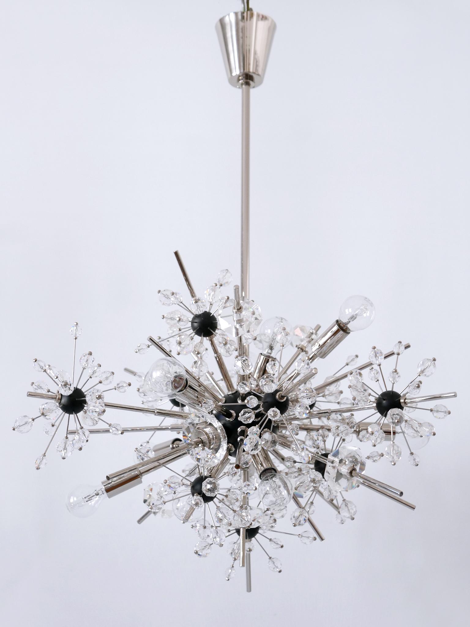 Crystal Metropolitan Opera Foyer Chandelier by Hans Harald Rath for J. & L. Lobmeyr