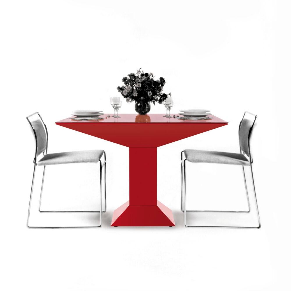 Mettsass-Tisch von Ettore Sottsass Jr. für BD Barcelona (Gemalt) im Angebot