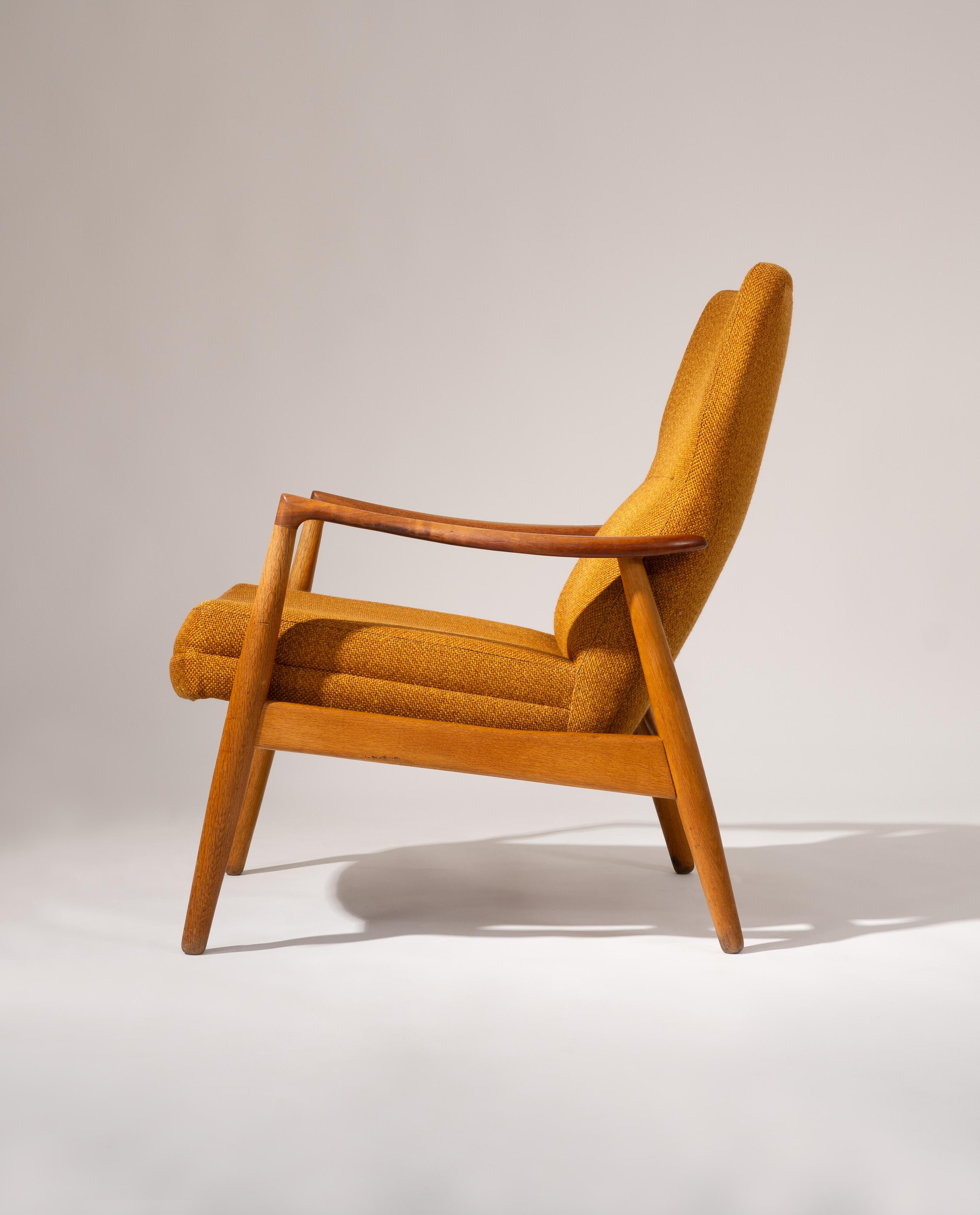 Mette Armchair by Arnold Madsen & Henry Schubell for Bovenkamp Denmark 1960s Escandinavo moderno en venta