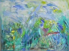 Contemporary Abstract Expressionistic Danish Painting 