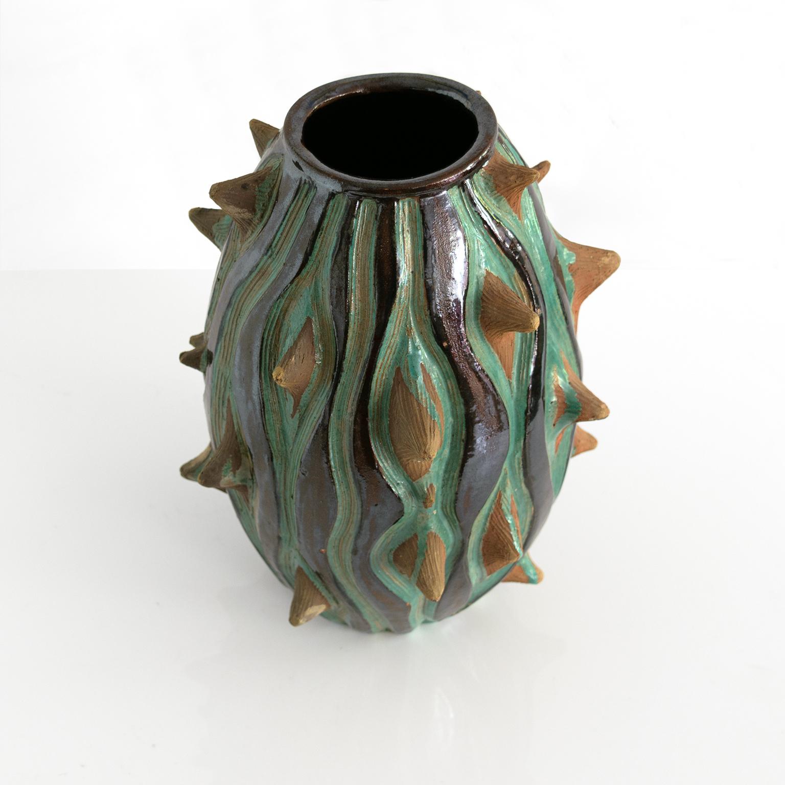 Mette Doller Studio „Surrealistische“ Vase, Dänemark 1947 (20. Jahrhundert) im Angebot