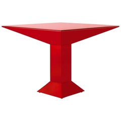 Mettsass Table in Black by Ettore Sottsass Jr. for BD Barcelona