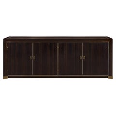 Metz Ebony Buffet with 3 Doors