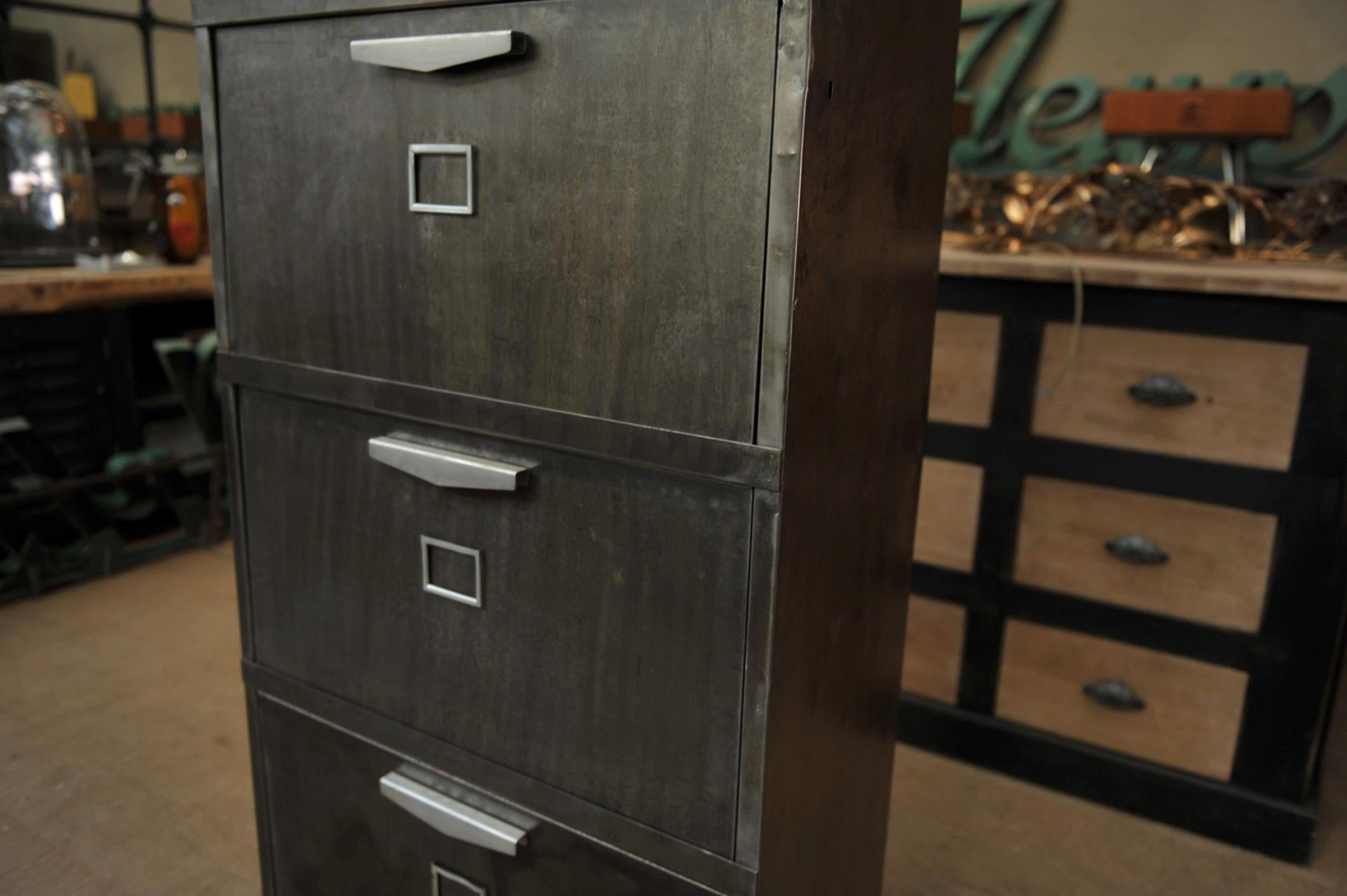 Metà XX secolo Meuble à bascule 5 clapets 1960's in vendita