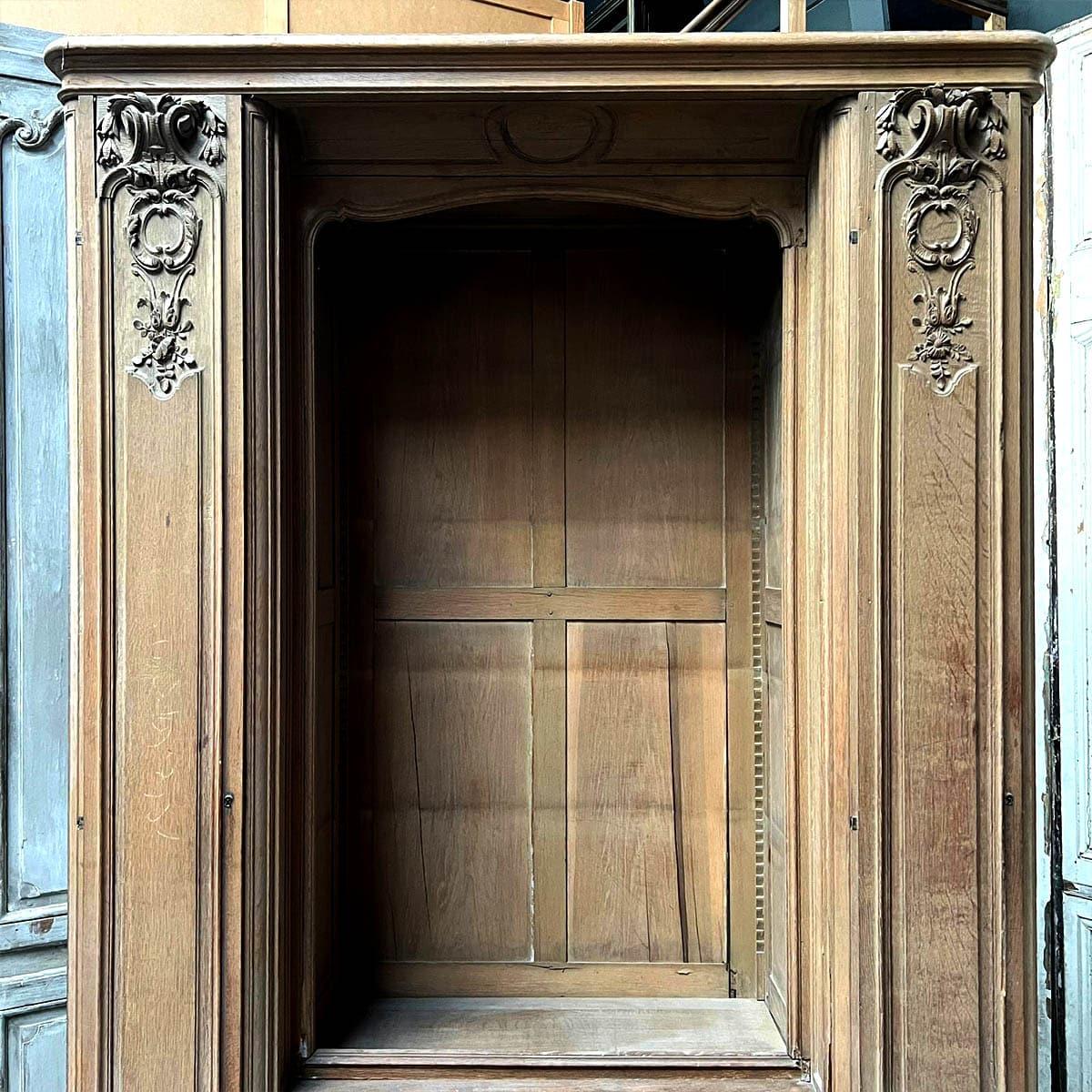 Oak bookcase in the Jansen style In condizioni buone in vendita a TOURCOING, FR