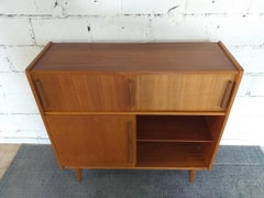 Meuble de rangement bois vintage