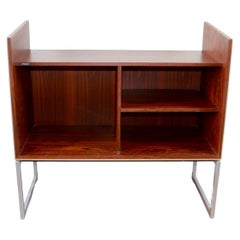 Meuble hifi scandinave vintage Bang & Olufsen en palissandre 1970
