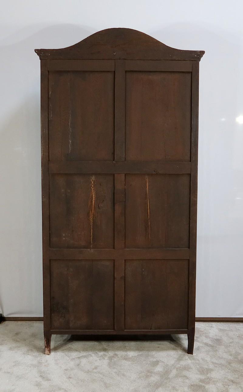 Secretary furniture in precious wood, stamped J. Popsel, Louis XV - 18th century For Sale 11
