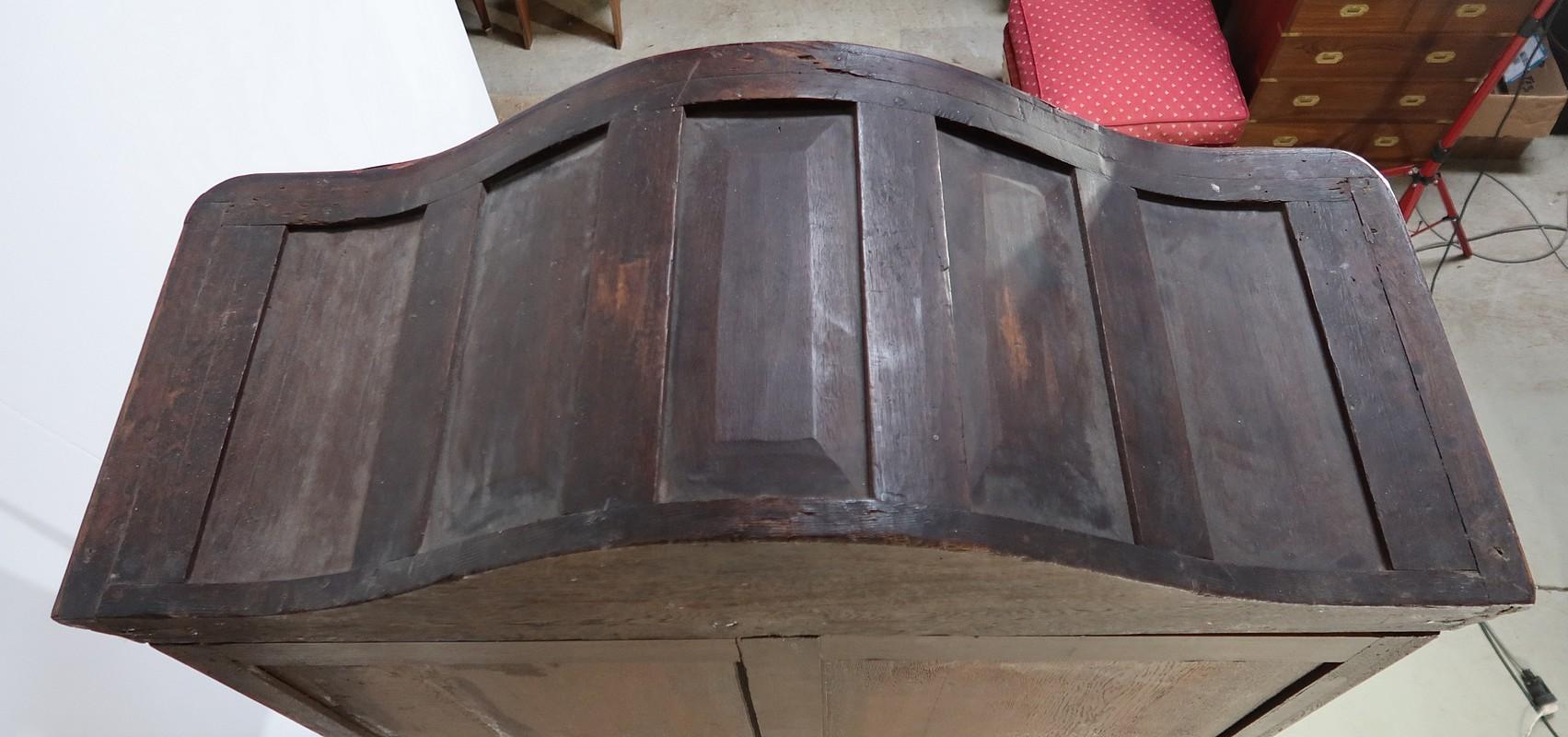 Secretary furniture in precious wood, stamped J. Popsel, Louis XV - 18th century For Sale 13