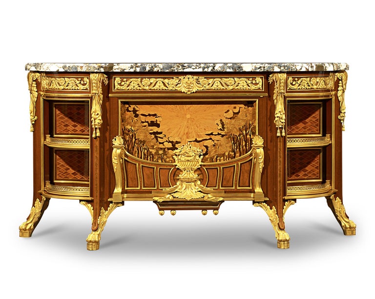 Meuble Soleil Commode by François Linke For Sale at 1stDibs