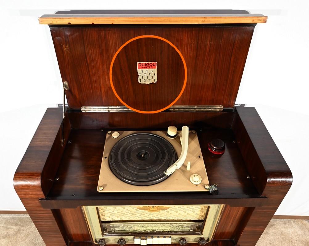 TSF et meuble pour tourne-disques, Amplix - 1950 en vente 4