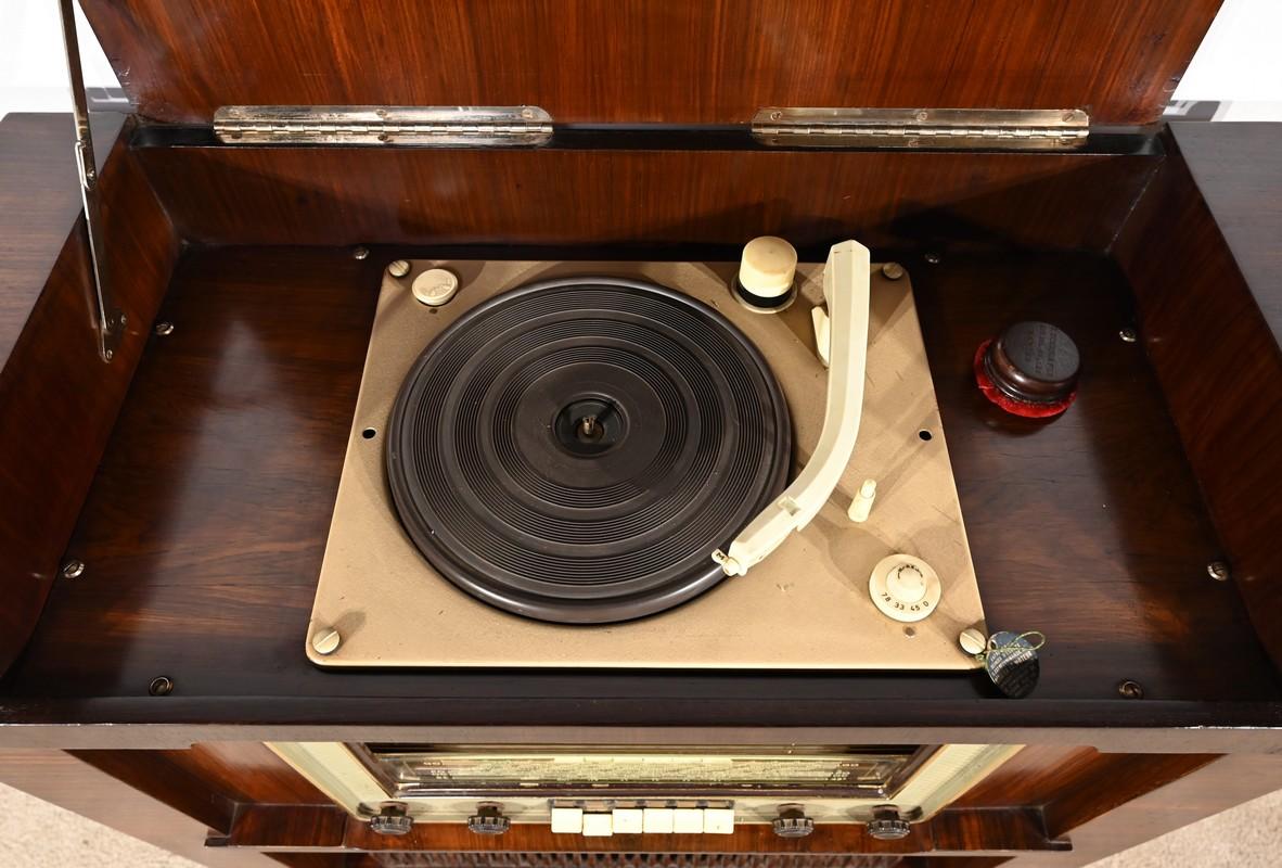 TSF et meuble pour tourne-disques, Amplix - 1950 en vente 5