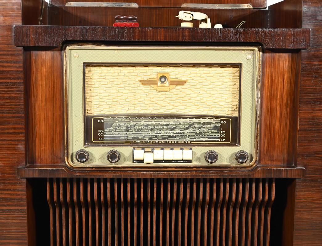 TSF et meuble pour tourne-disques, Amplix - 1950 Bon état - En vente à HÉRIC, FR