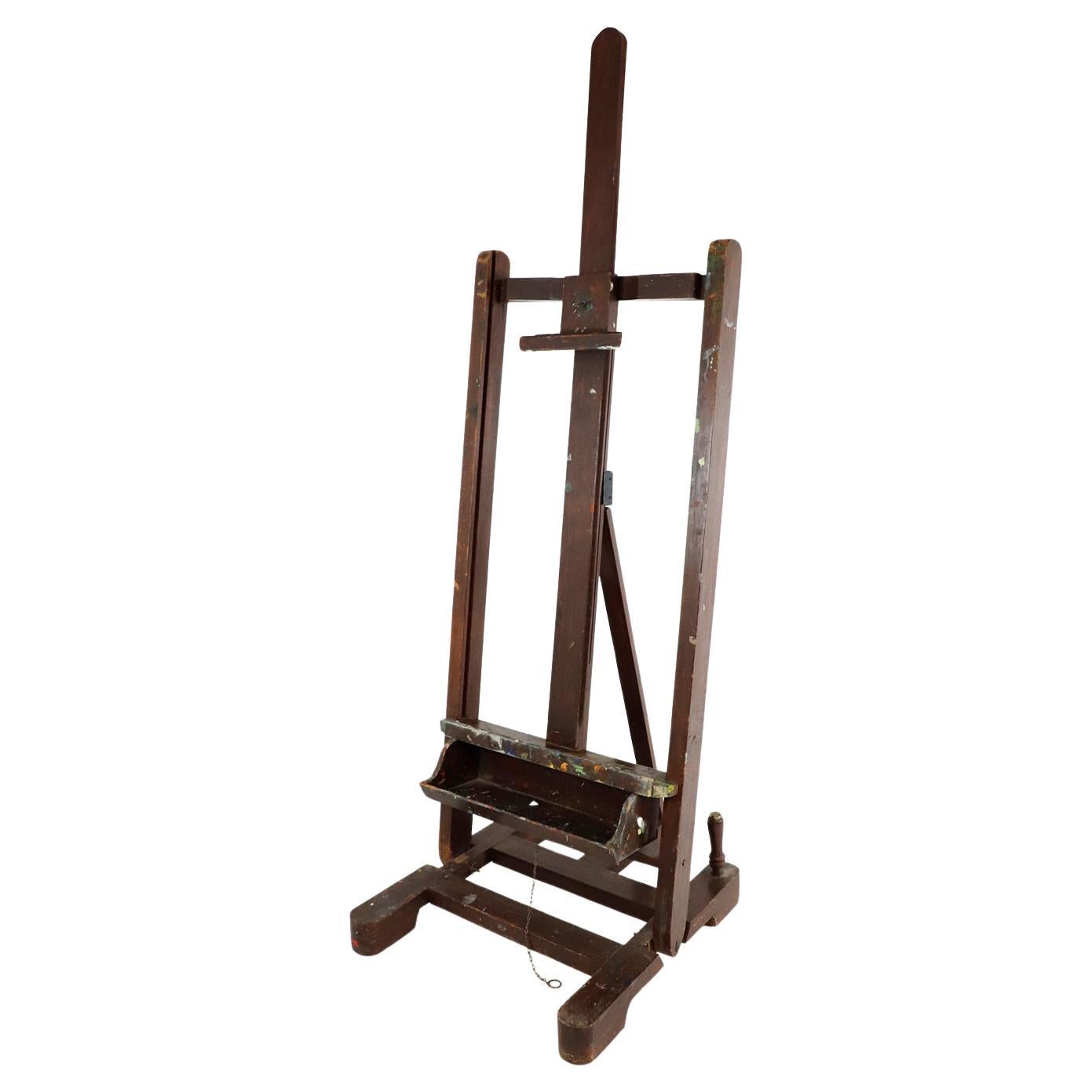 Mexican 1950 Wood Artist Easel