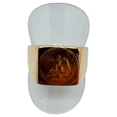 Mexican 2 Pesos Coin Ring