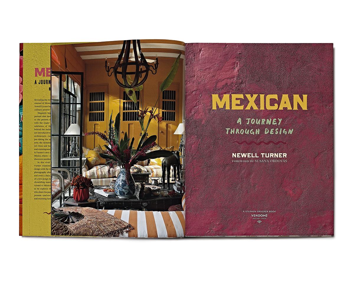 Papier Livre Mexican A Journey Through Design de Newell Turner en vente