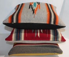 Mexican / American Indian Weaving Pillows, 3