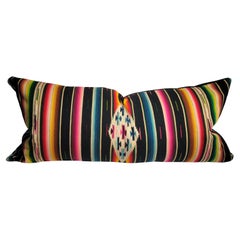 Mexican / American Serape Bolster Pillow
