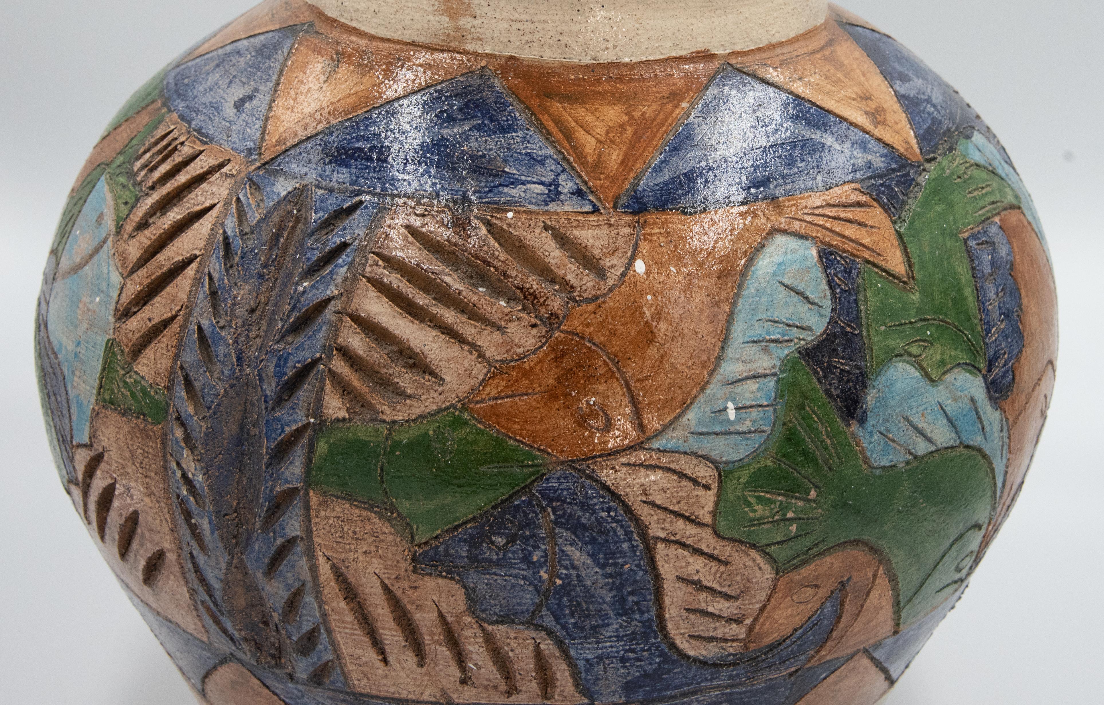 mexico pottery vase