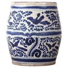 Mexican Antique Flower Pot Ceramic Vase