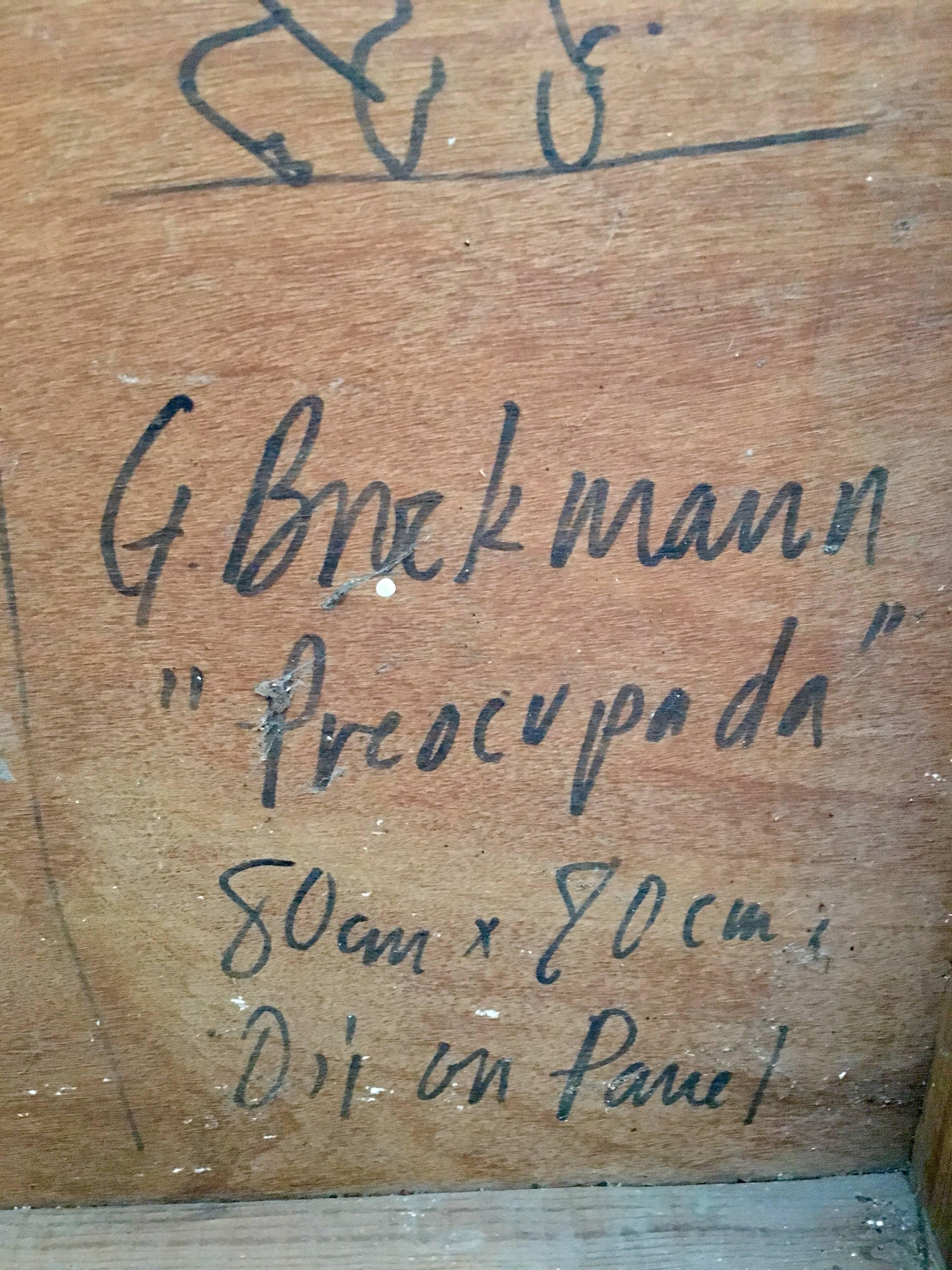 Enamel Mexican Artist Guillermo Brockmann