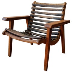 Vintage Mexican Bauhaus Chair by Michael van Beuren for Domus