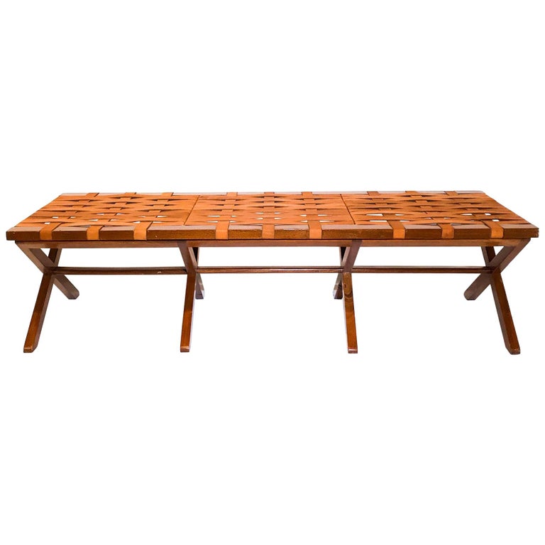 Mexican Bench, 1950s at 1stDibs