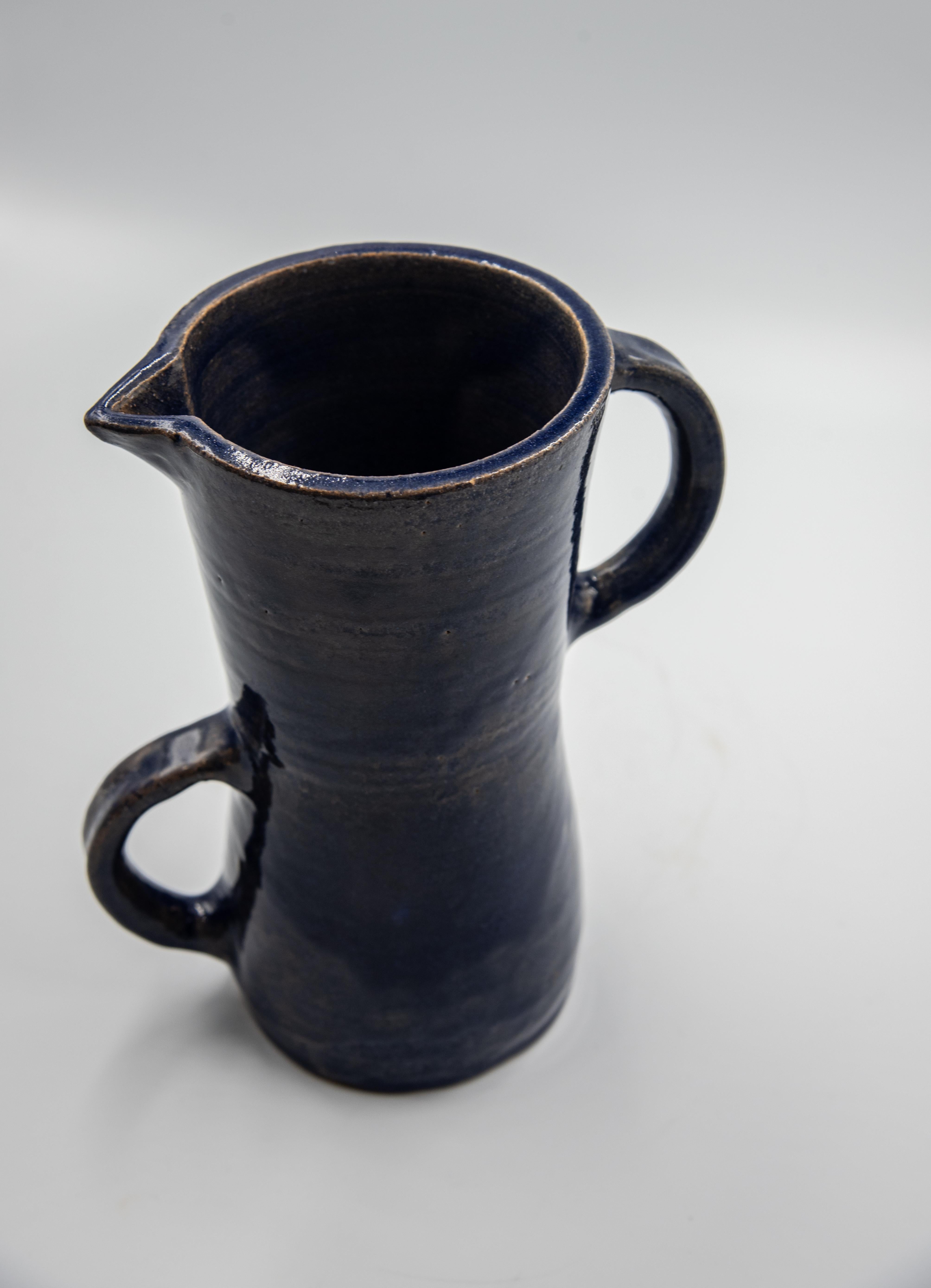 pottery water pitcher