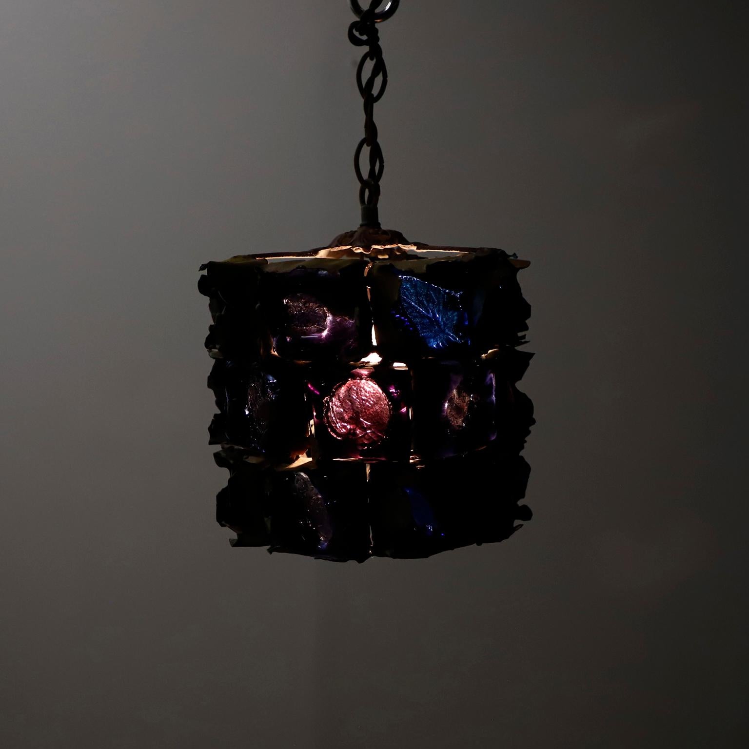 Lampada a sospensione messicana brutalista Feder Light In condizioni buone in vendita a Mexico City, CDMX