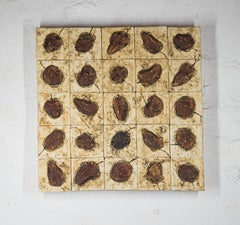 Mexican Ceramic Seed Wall Hanging Decoration Puzzle Clay Kitchen Organic