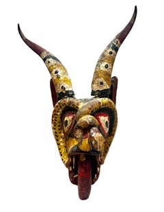 Mexican Ceremonial Wall Decor Dance Mask