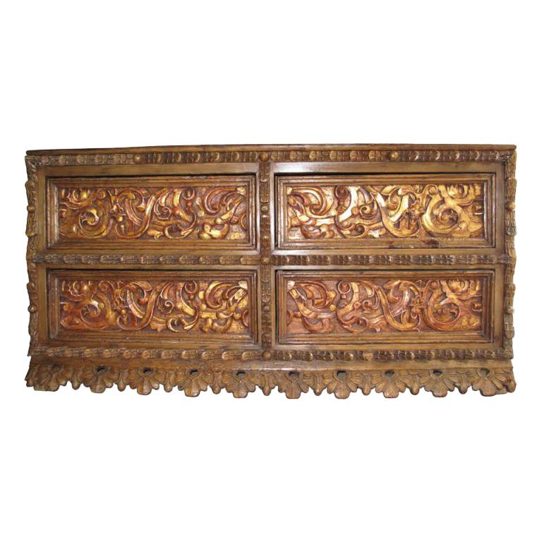 Mexican Colonial Style Sideboard For Sale