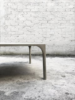 Mexican Contemporary Design One-Piece Concrete Center Table