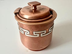 Mexican Copper and Silver Sugar in the Style of Los Castillo