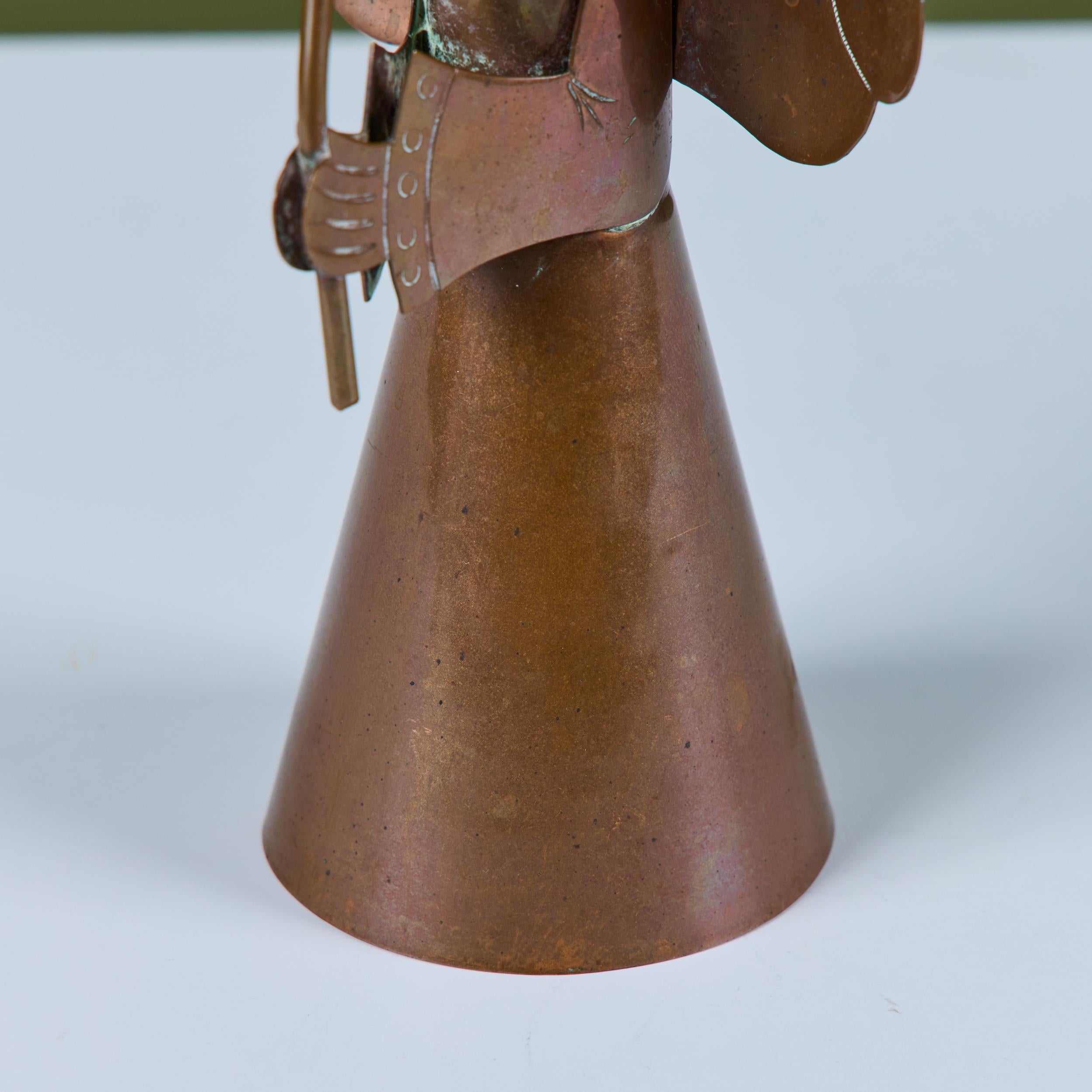 Portacandele angelo messicano in rame in vendita 6