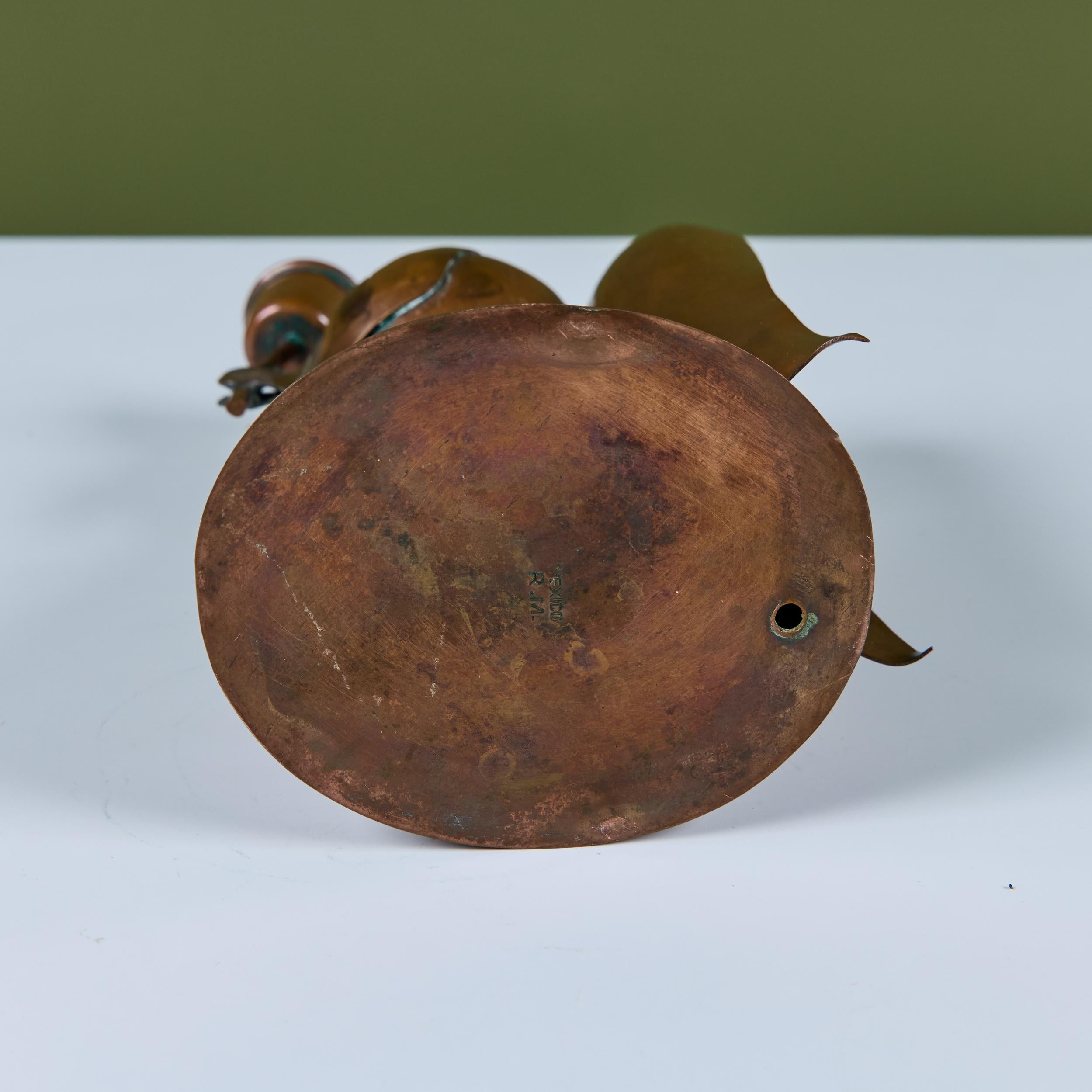 Portacandele angelo messicano in rame in vendita 8